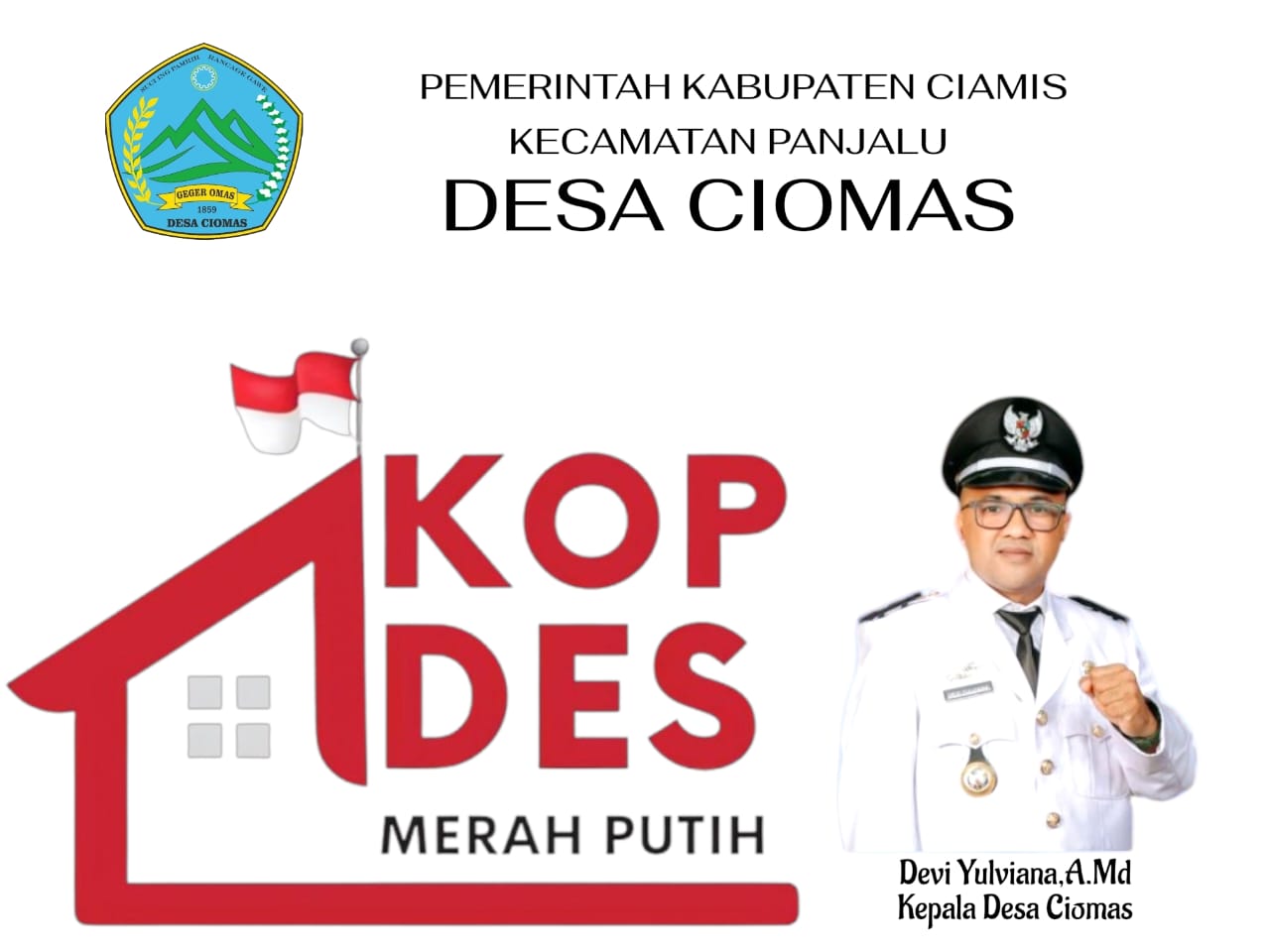 PEMERINTAH DESA CIOMAS, SUKSESKAN PROGRAM KOPERASI DESA MERAH PUTIH (KDMP)